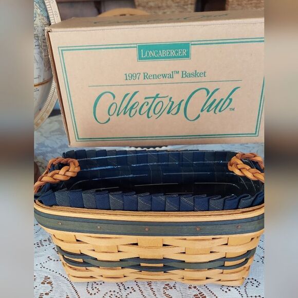 LONGABERGER 1997 COLLECTORS CLUB RENEWAL BASKET - Picture 2 of 7